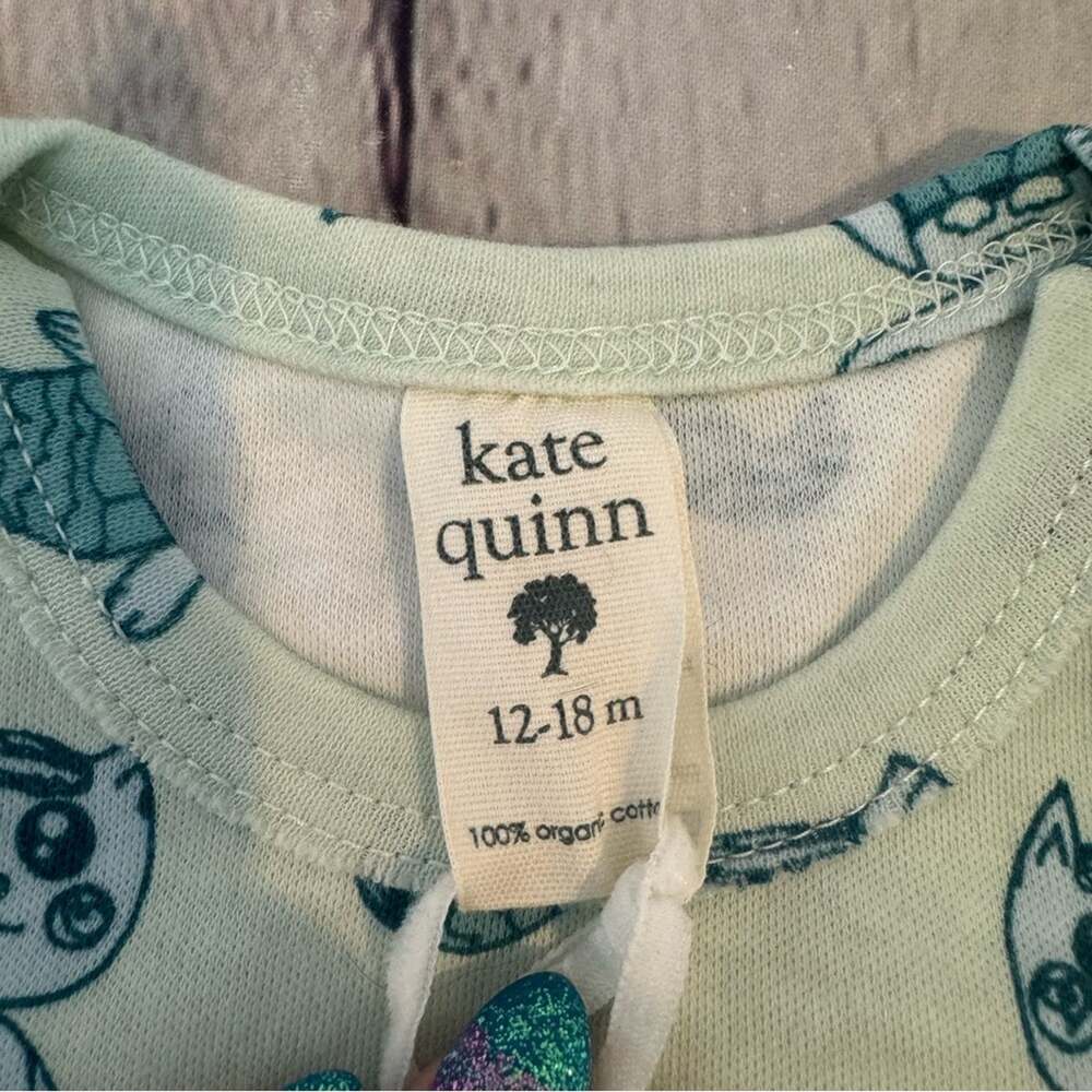 Kate Quinn Mermaid Cat Pattern Bodysuit - Picture 2 of 3